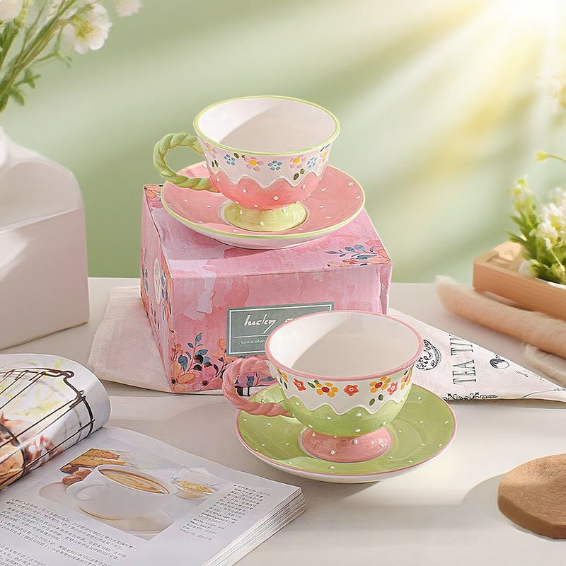 Korean Style Hand Painted Flor - Korean Tea Set review and price