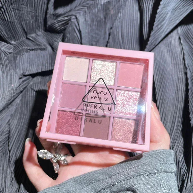 9Color Eyeshadow Palette Rose  - Korean Tea Set review and price