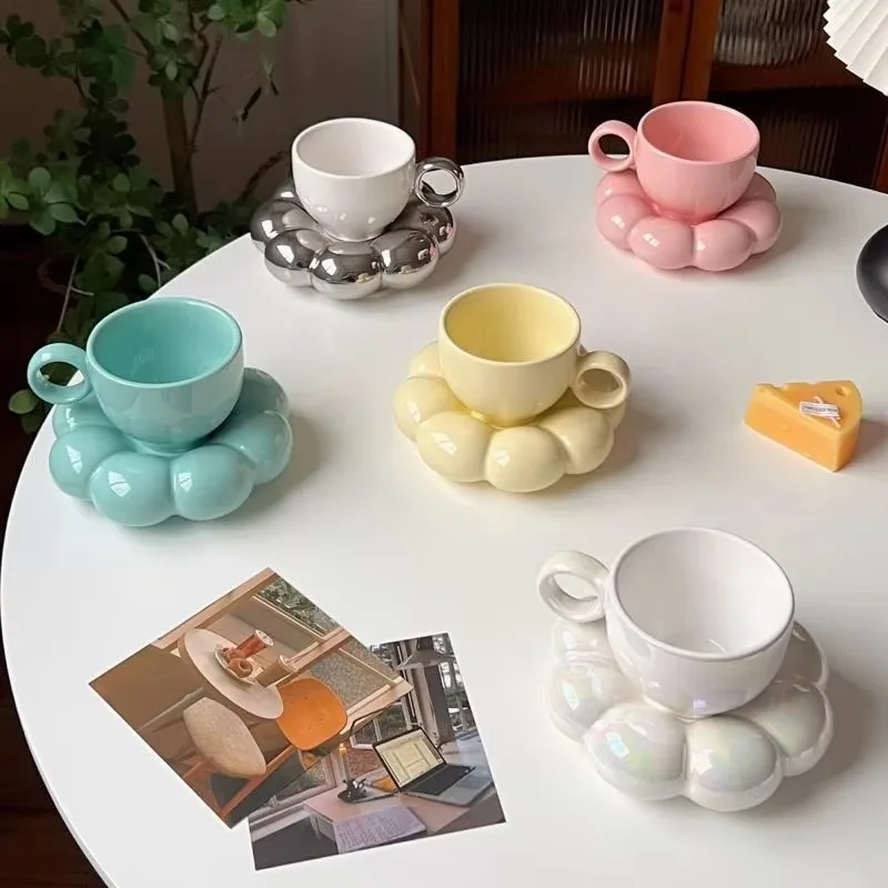Ceramic Cloud Coffee Mug Sets  - Korean Tea Set review and price