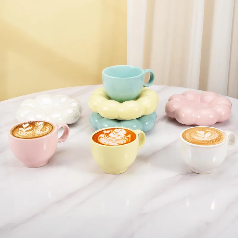 Ceramic Cloud Coffee Mug Sets  - Korean Tea Set review and price