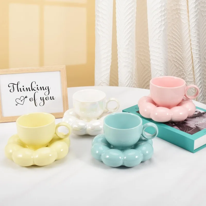 Ceramic Cloud Coffee Mug Sets  - Korean Tea Set review and price