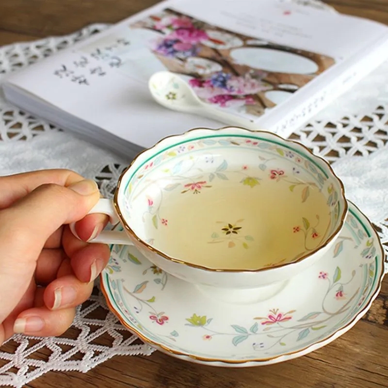 Ceramic Coffee Cup Set Europea - Korean Tea Set review and price