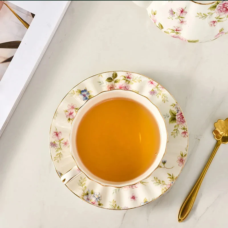 3PCS/Sets Pastoral style Flowe - Korean Tea Set review and price