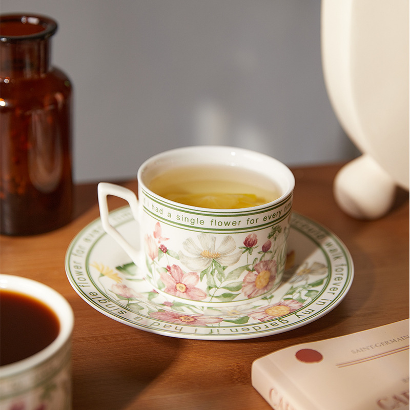 French Retro Style Coffee Cup  - Korean Tea Set review and price