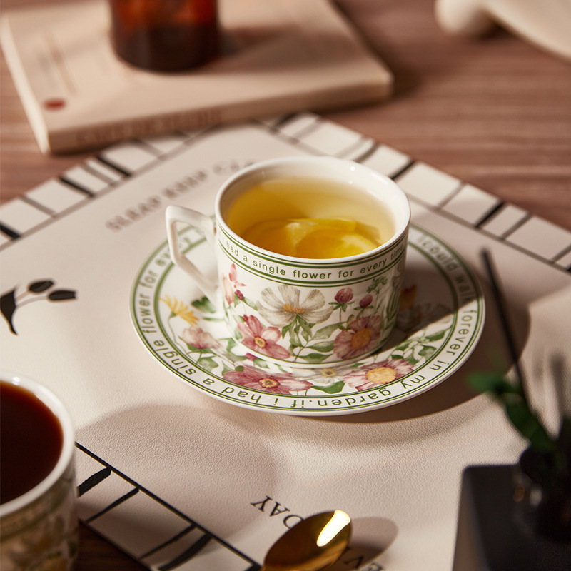 French Retro Style Coffee Cup  - Korean Tea Set review and price
